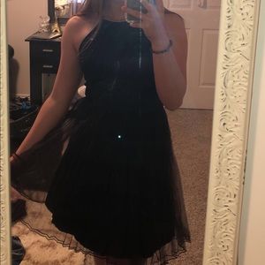 Black sparkly dress